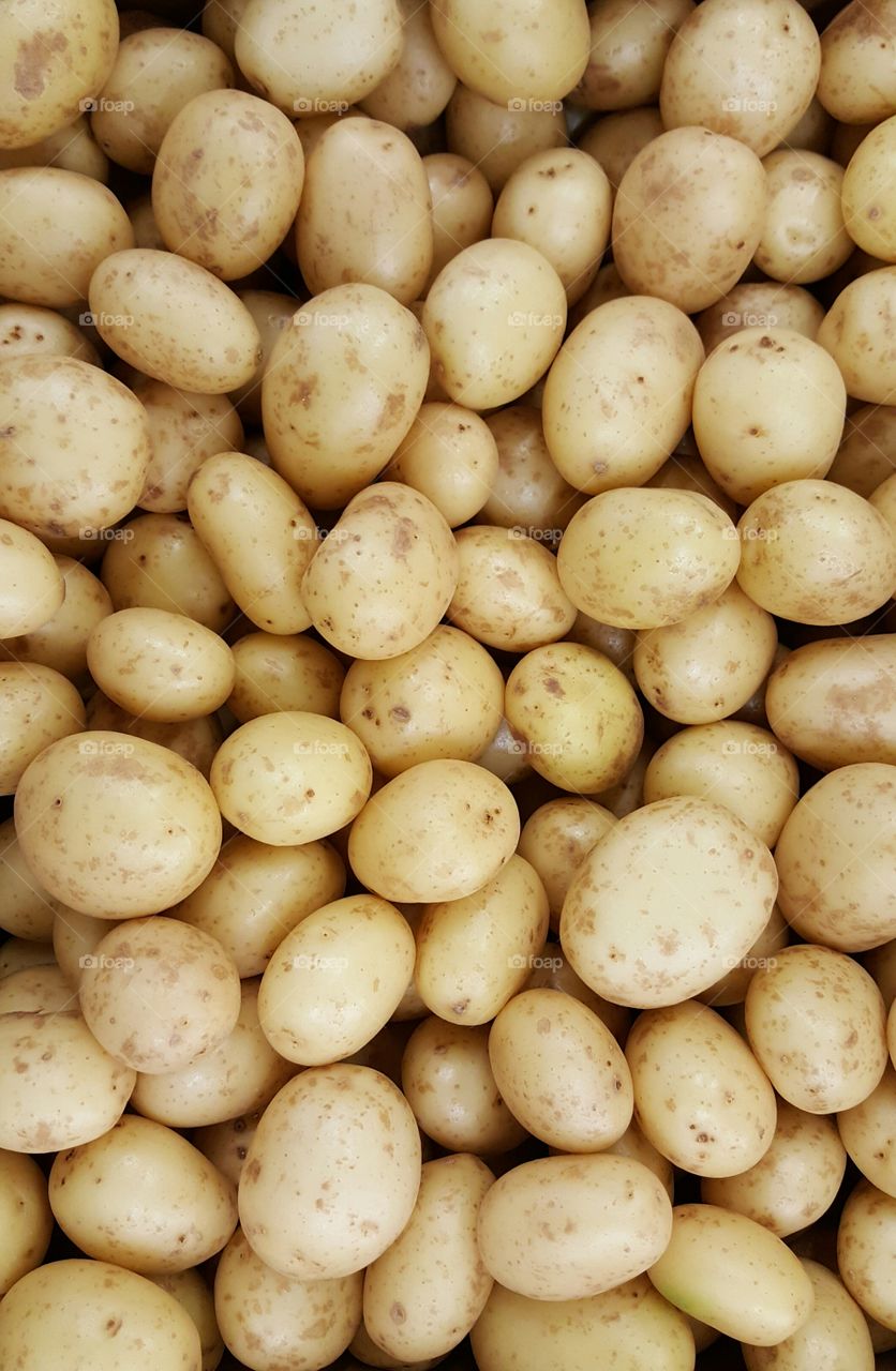 Close-up of potatoes