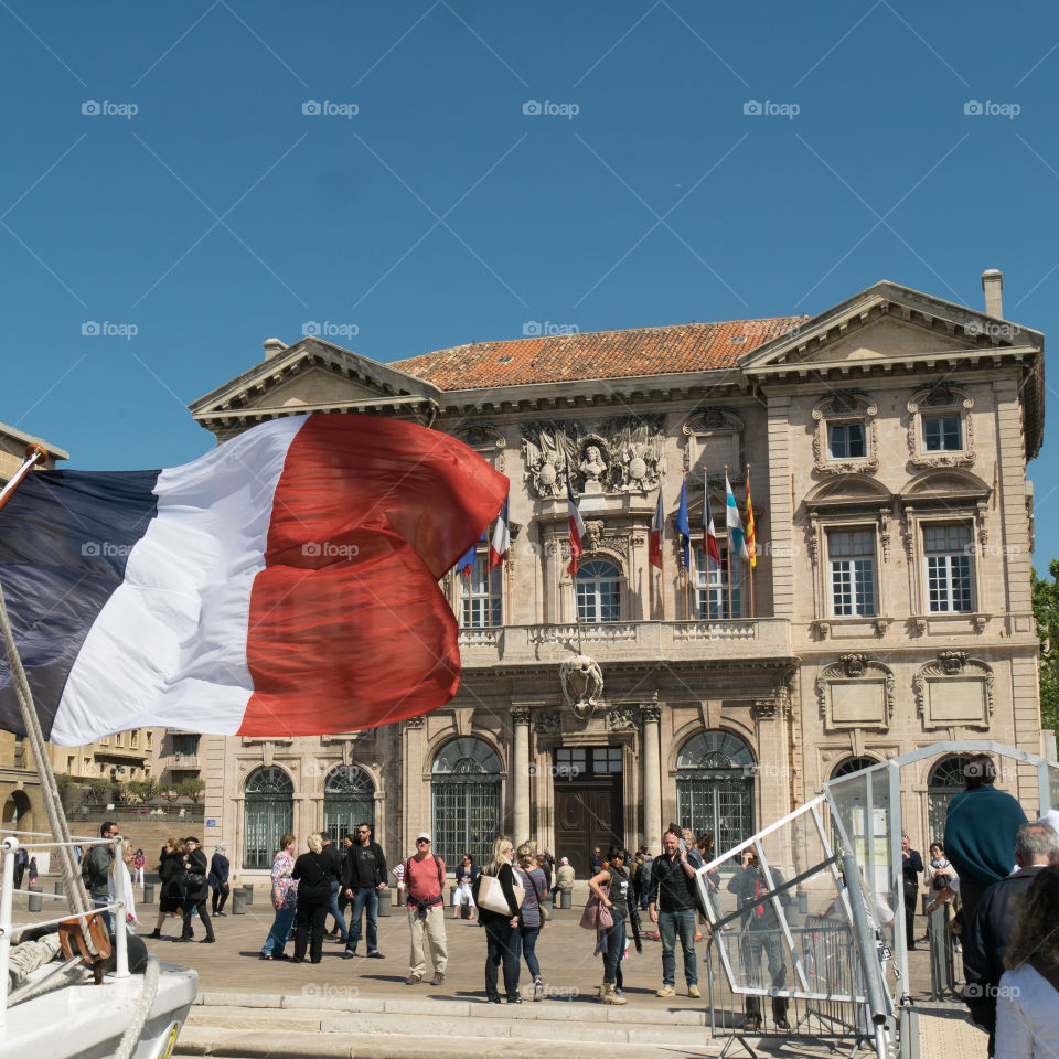 town hall of Marseille (France)