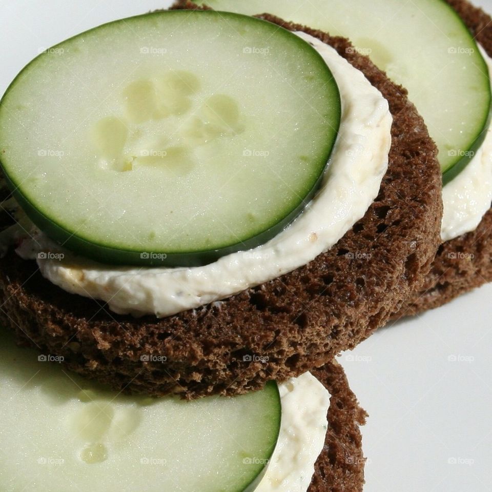 Cucumber Tea Sandwiches