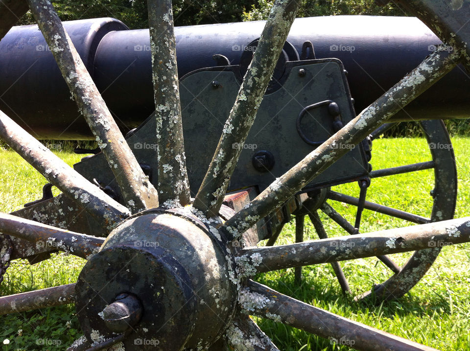 vicksburg battery cannon by sivartist