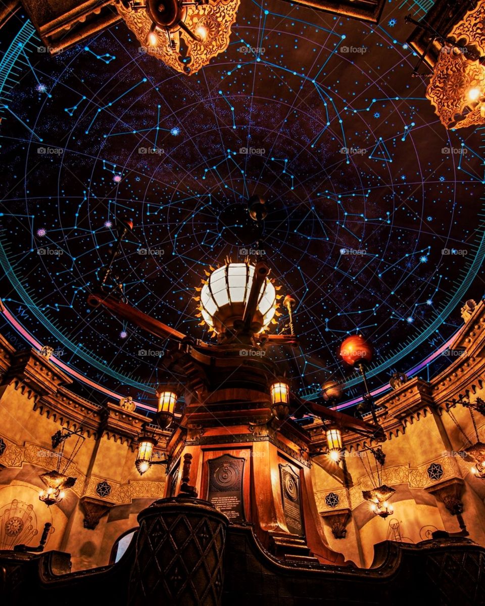 For some reason, I love looking at the stars... it’s like looking up and getting lost in a world filled with possibilities. Picture taken at the Tokyo Disney-sea observatory.