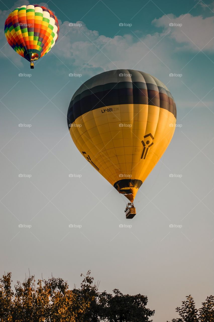 colourful Hot Air balloon photography