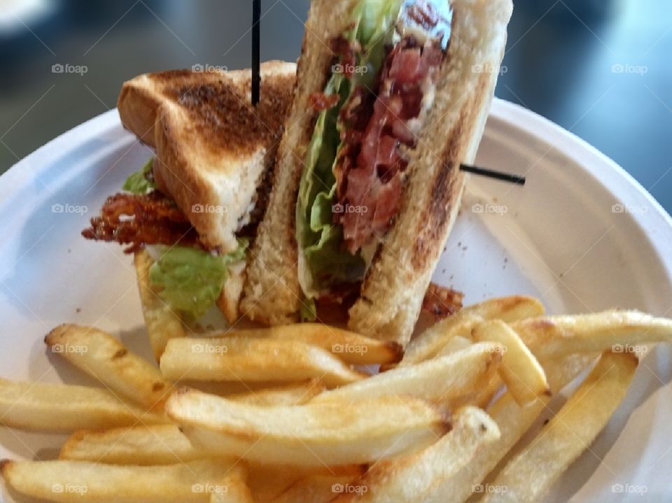 BLT & fries