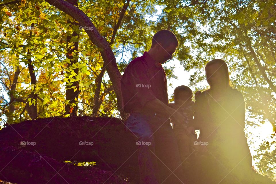 Family in the Forest