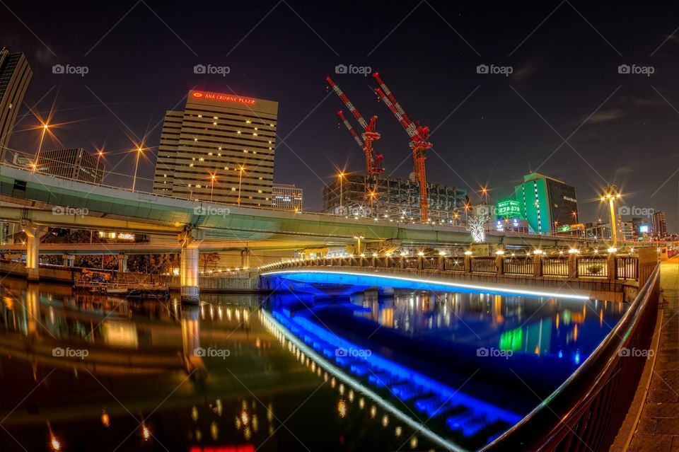 Nakanoshima of night view