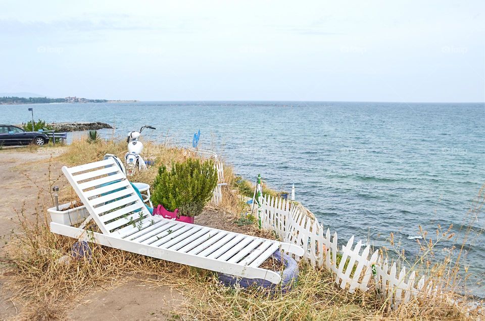 Funny Beach Art Installation