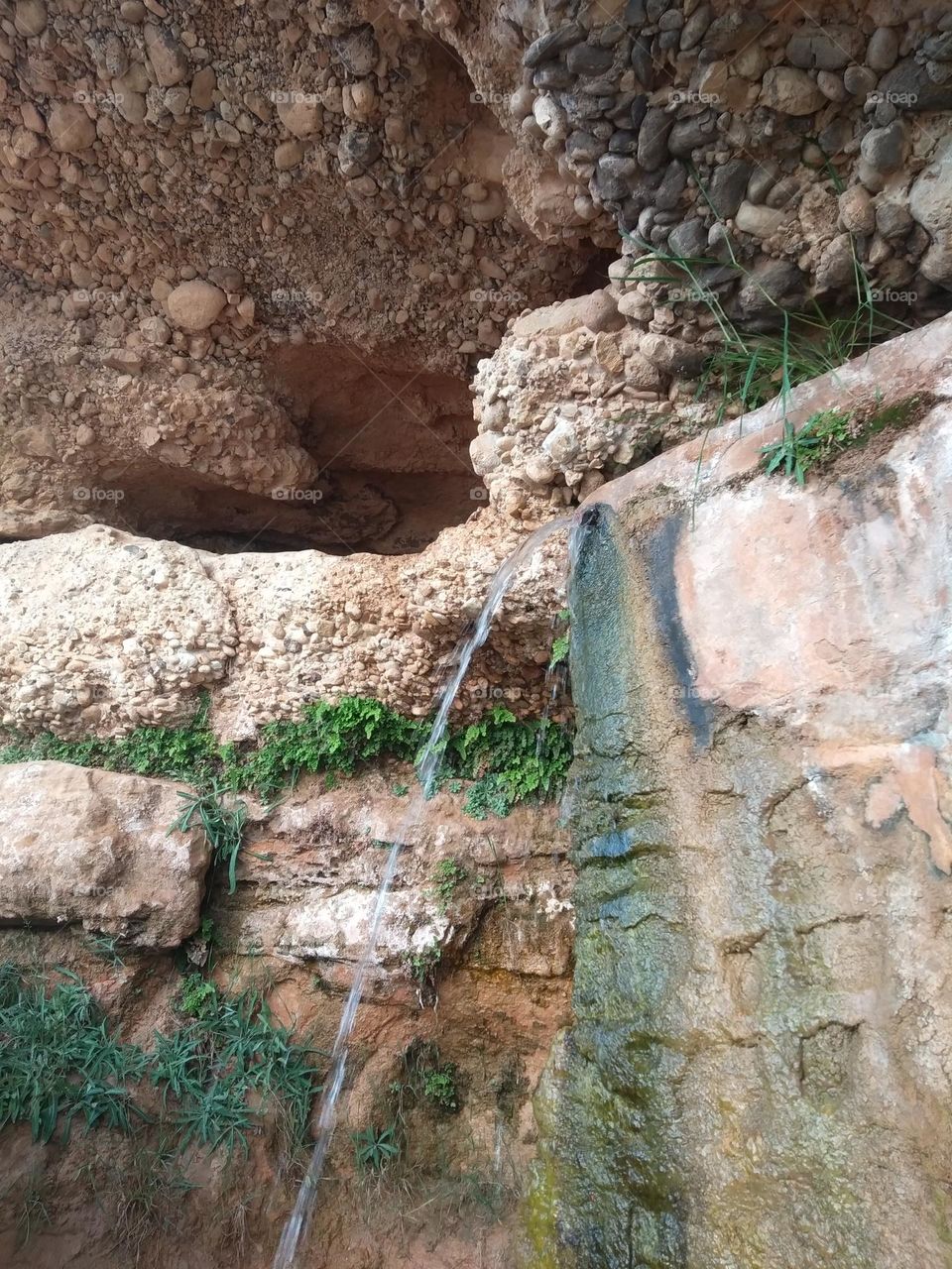 Eye of the water rocks