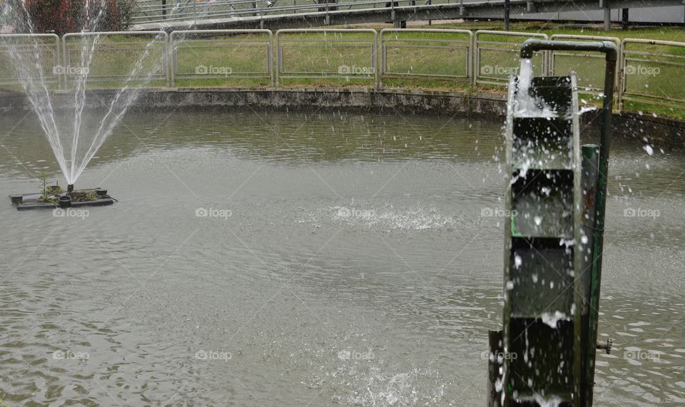 Green fountain 