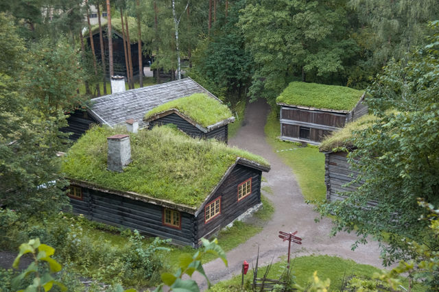 Old village in Norway