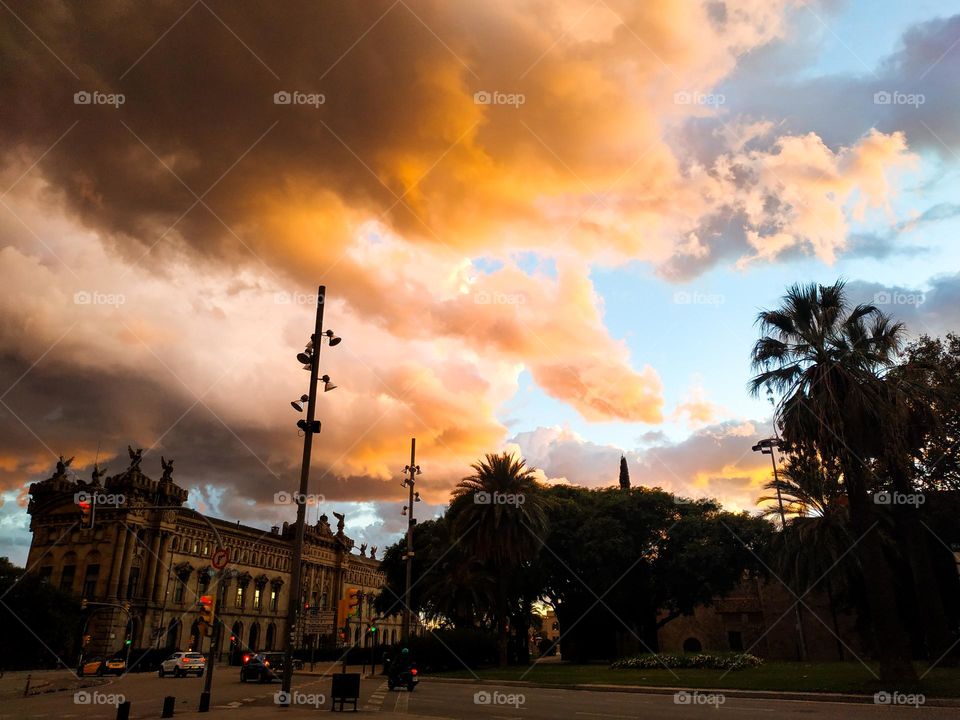 Barcelona magic views