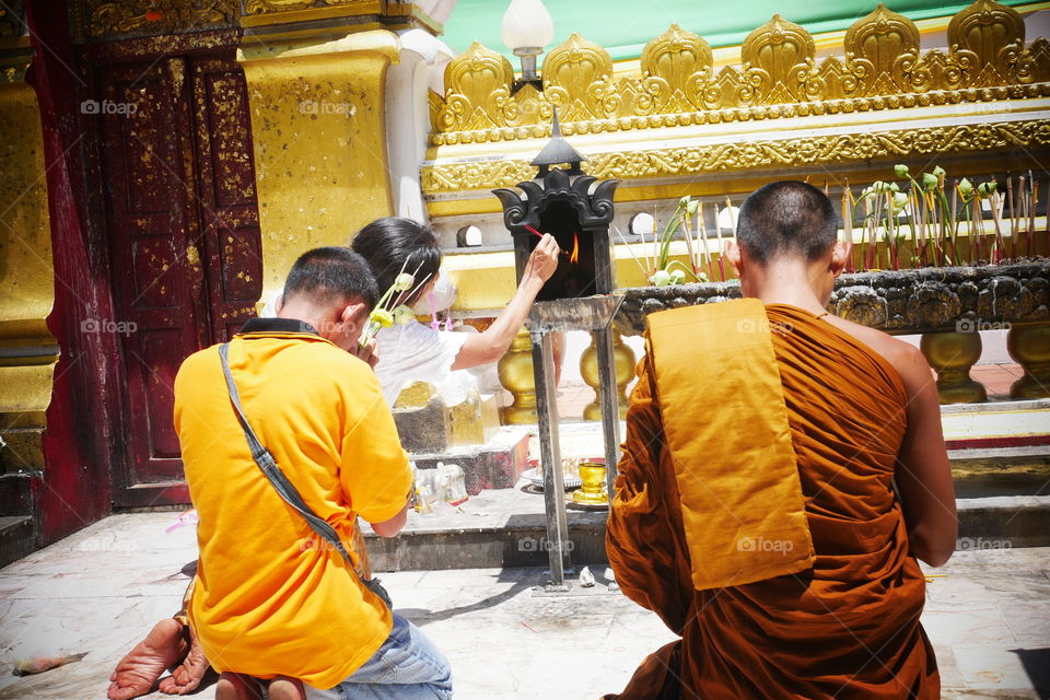 Monk, Religion, Buddha, People, Temple