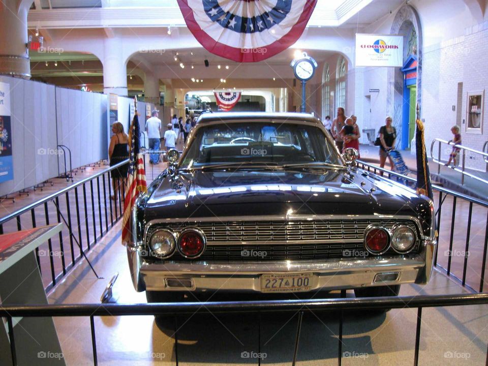 Museum President Kennedy's car