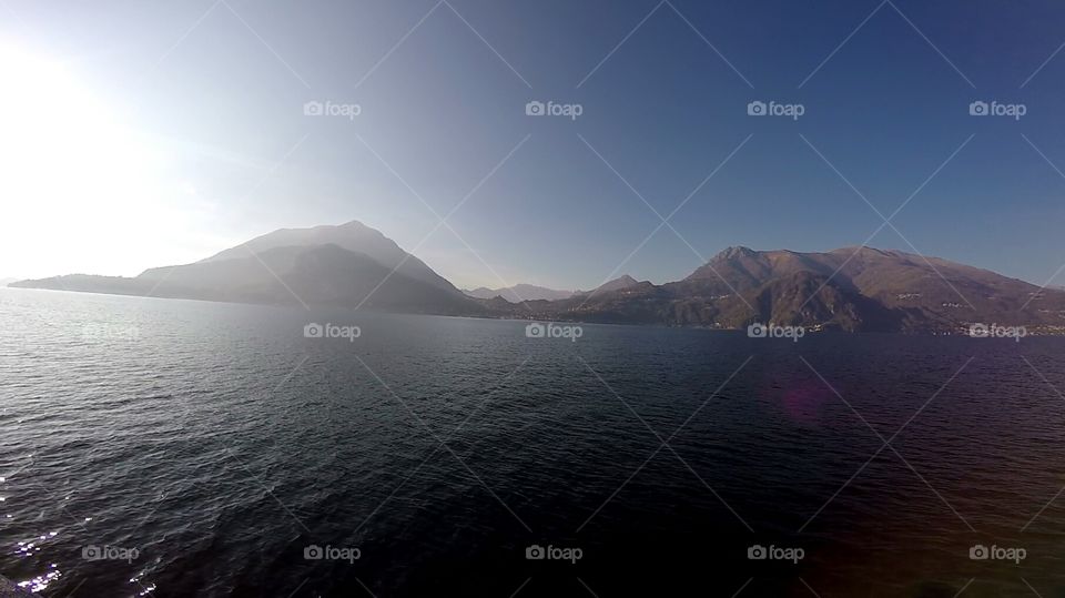 Mountain, Water, Landscape, Volcano, Fog