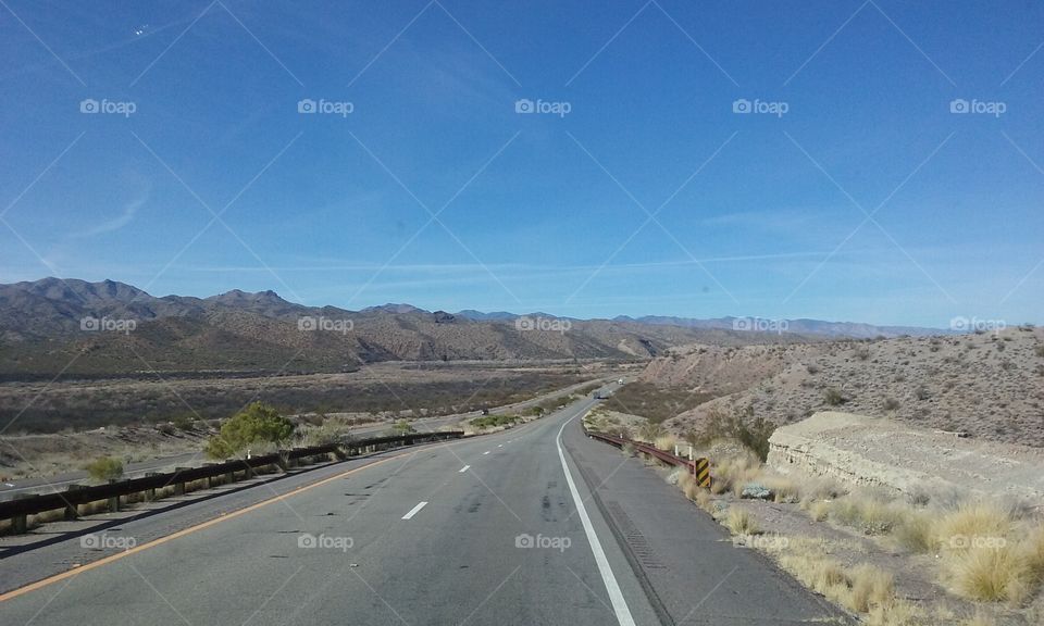 Highway into the Desert.