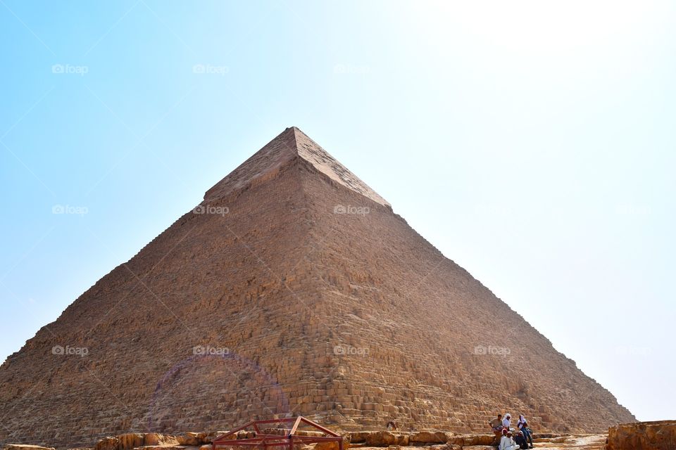 The giza pyramids