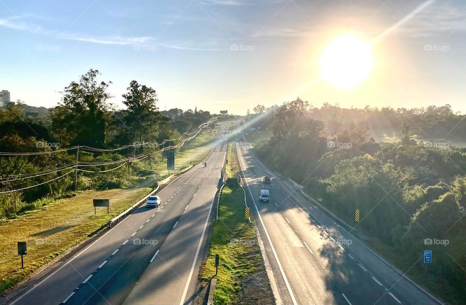 🌄🇺🇸 An extremely beautiful dawn in Jundiaí, interior of Brazil. Cheer the nature! / 🇧🇷 Um amanhecer extremamente bonito em Jundiaí, interior do Brasil. Viva a natureza! 
