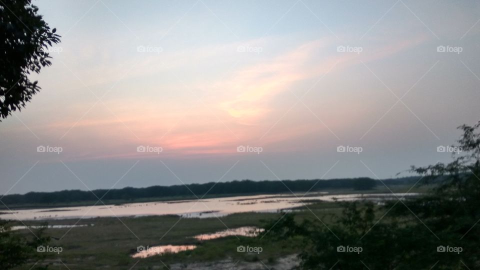 sunset see long view so nice and beautifully