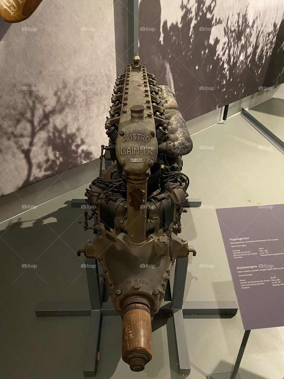 Engine of WW1 aircraft 