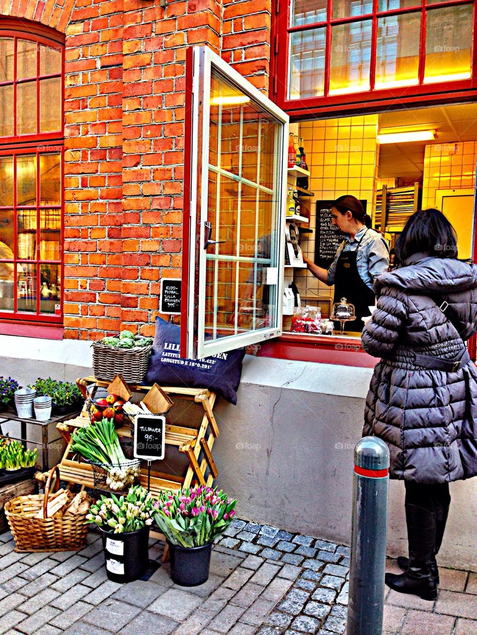 Shop through the window cover!