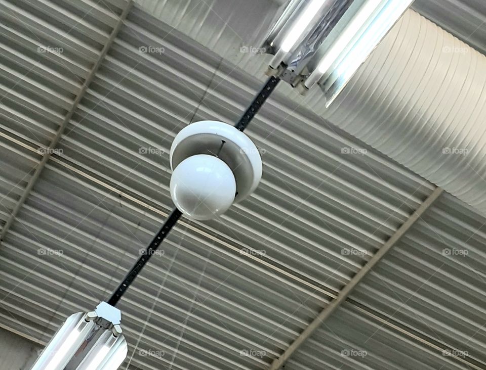 Para a iluminação.