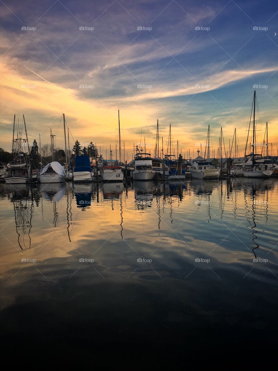 Sunrise at the Marina