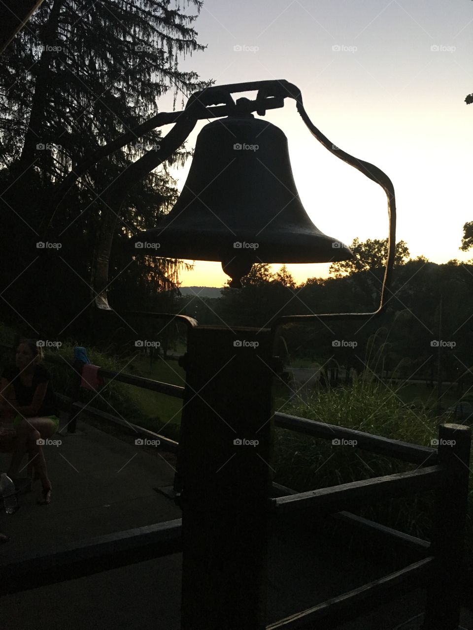 Bell at Sunset