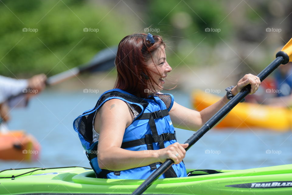 kayaking