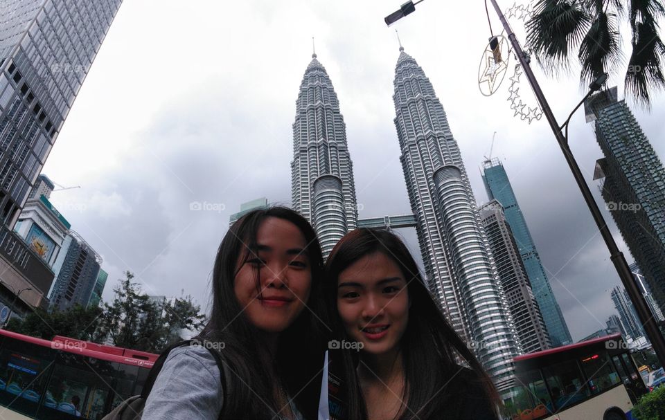 Spent a Kuala Lumpur day trip with my best friend, a must to take photo with the iconic building.