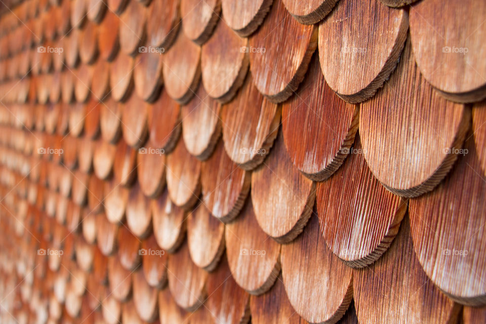 Wooden shingles 