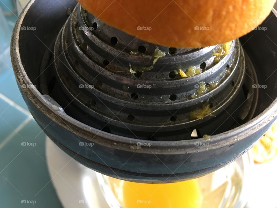 Old fashioned juicer