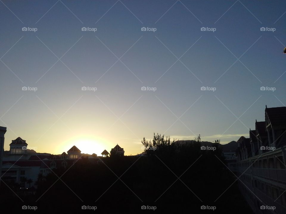 Sunset at State Line