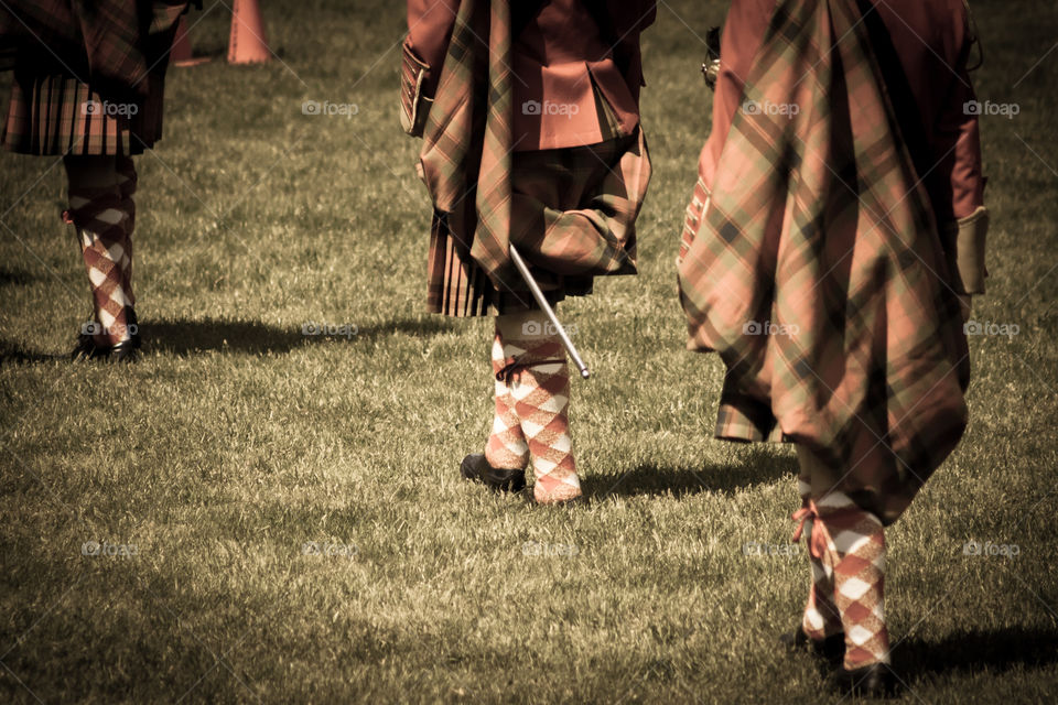 Kilts and socks 