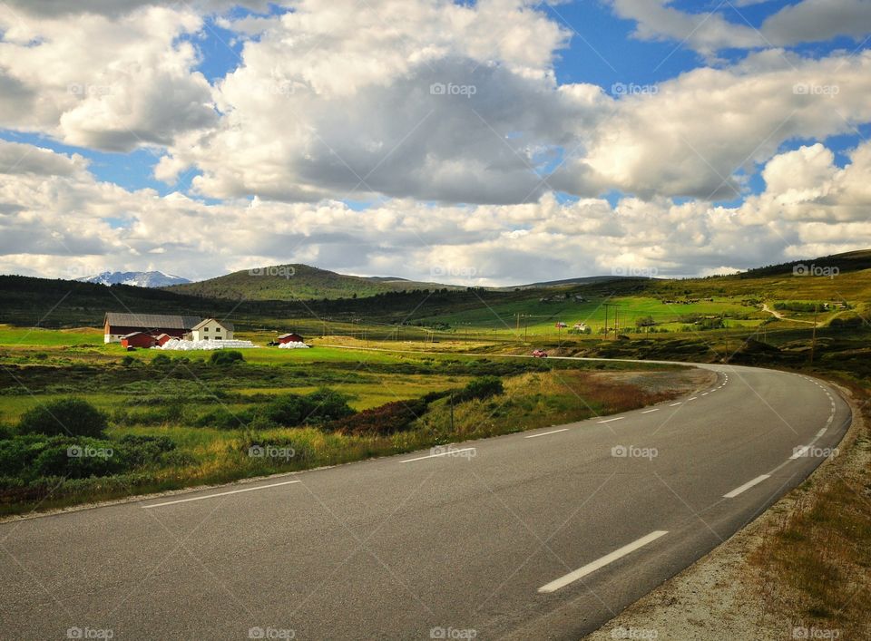 Road to the mountains
