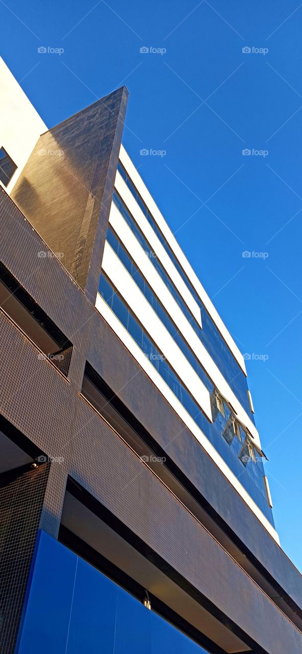 Building and blue sky