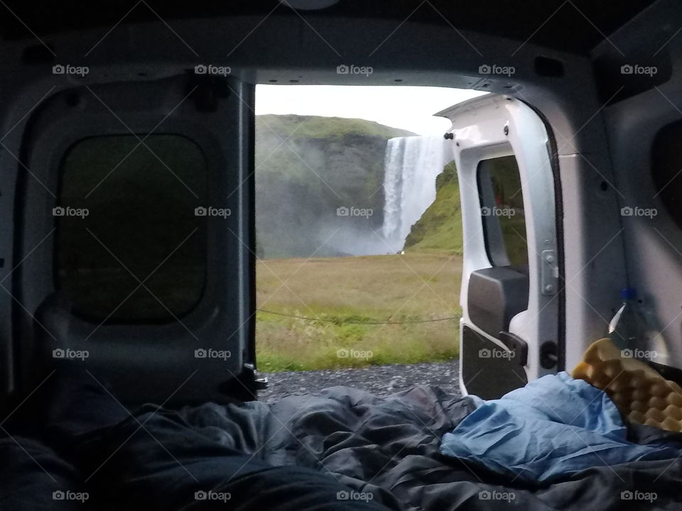Iceland campervan