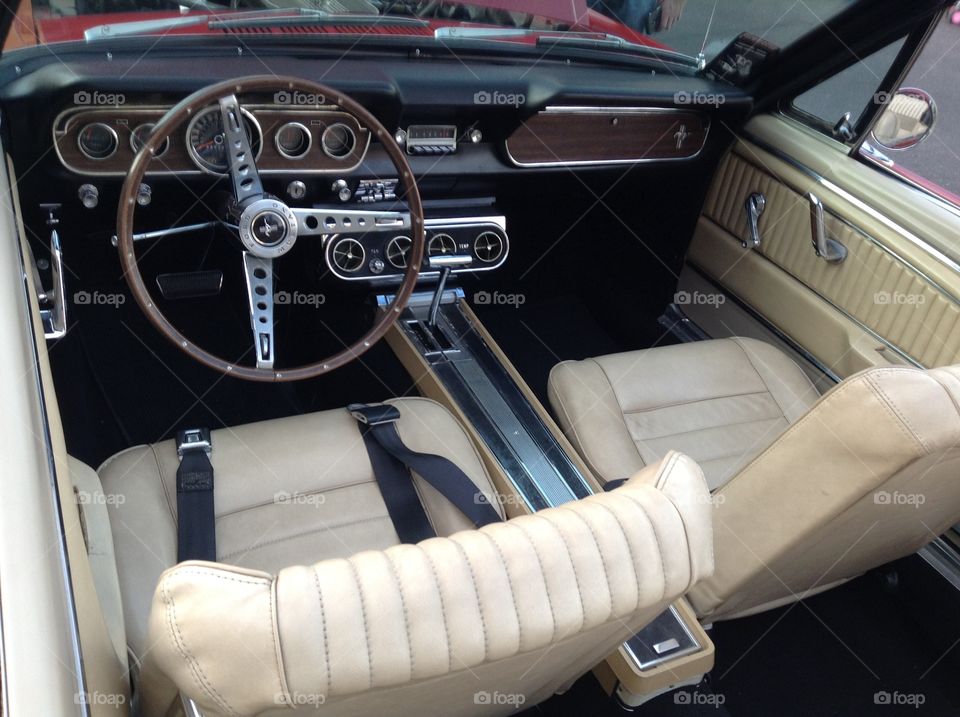 Vintage Mustang Interior