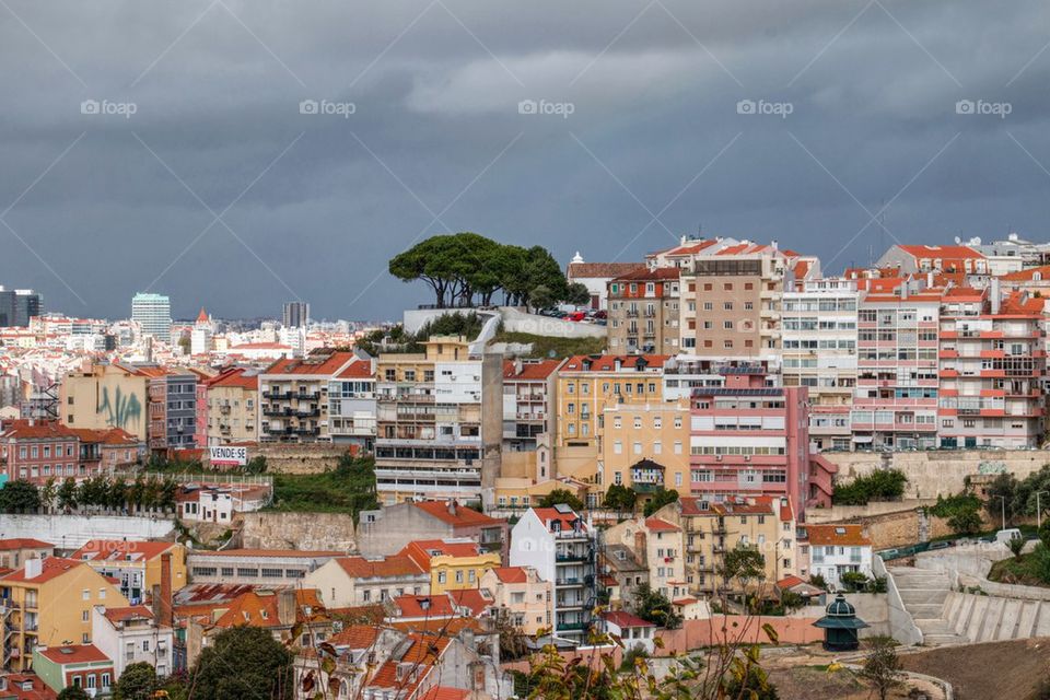 Lisbon skyline 