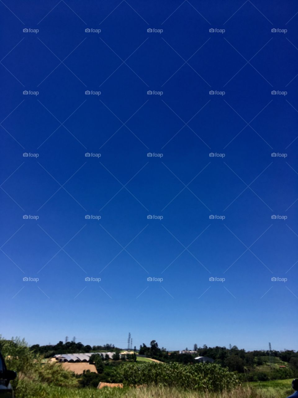 Isso aqui se chama “céu de azul infinito”