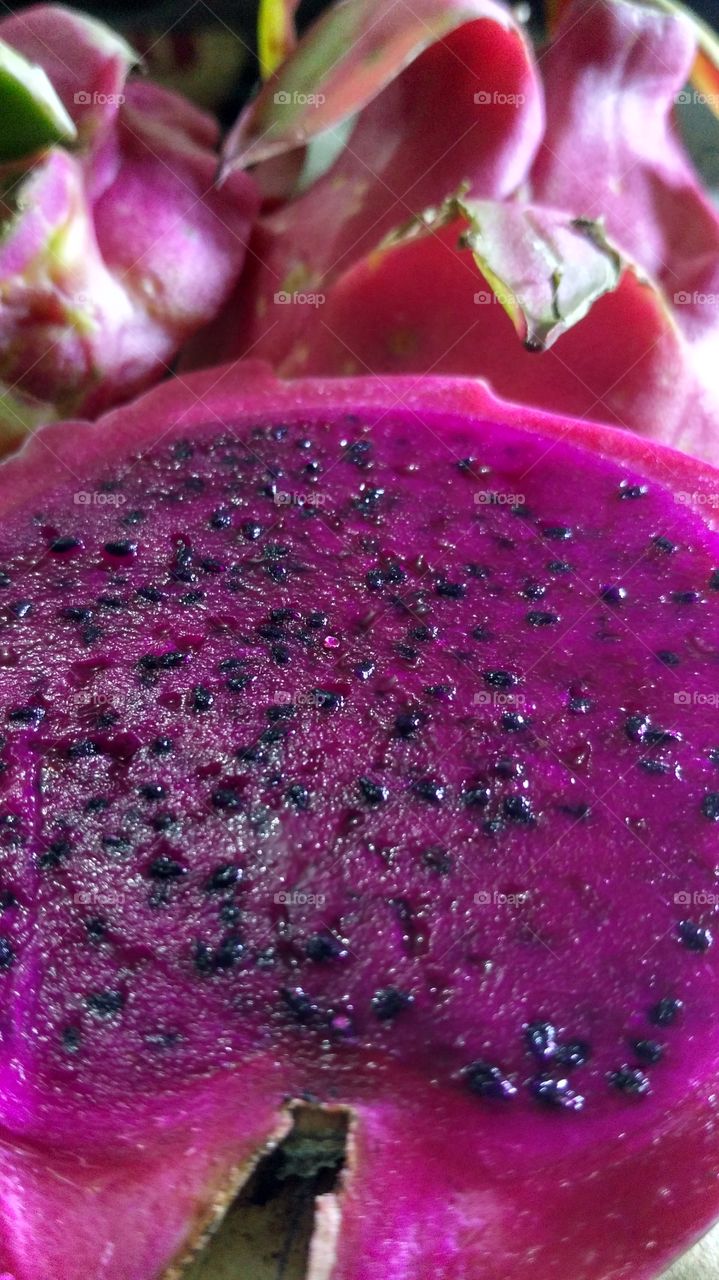 purple dragon fruit