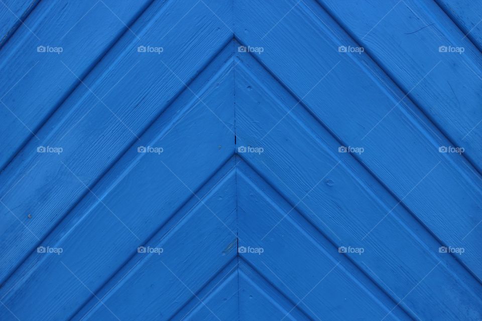 Blue wooden surface