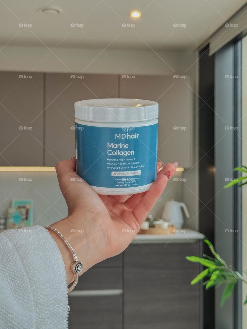 UGC example for a hair growth company 