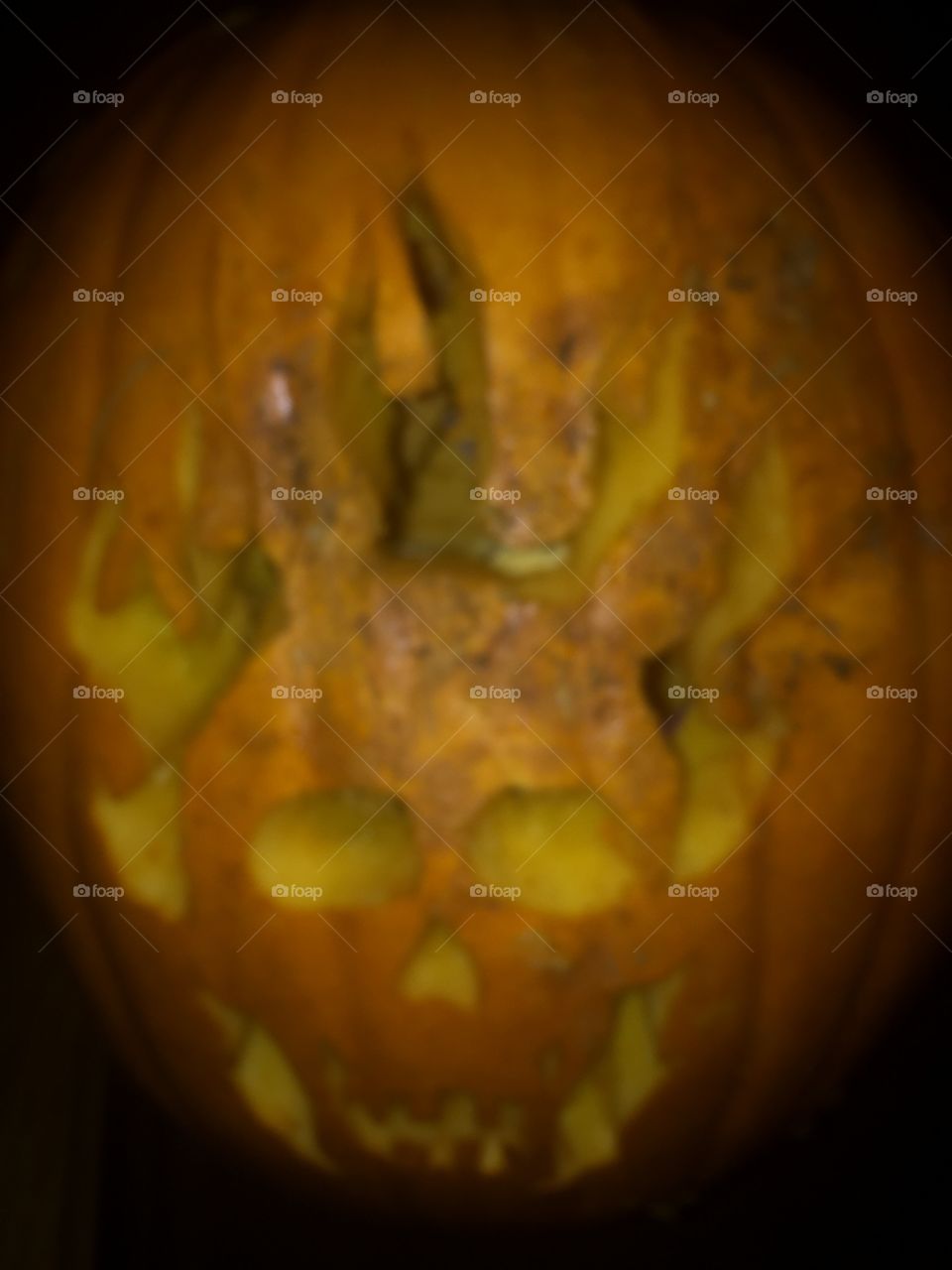 Skull pumpkin 
