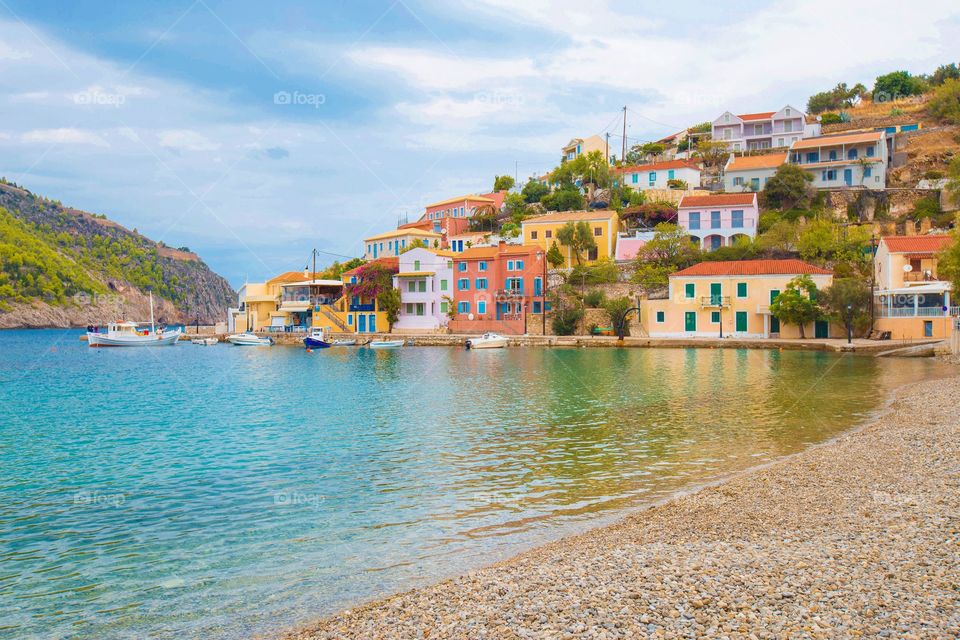 Beautiful homes in asos village, kefalonia 