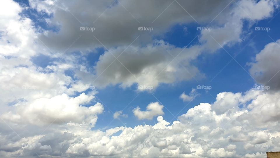 sky with clouds