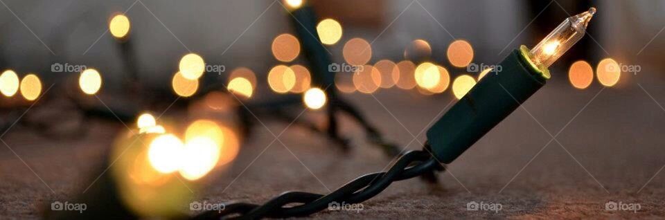 Xmas bokeh