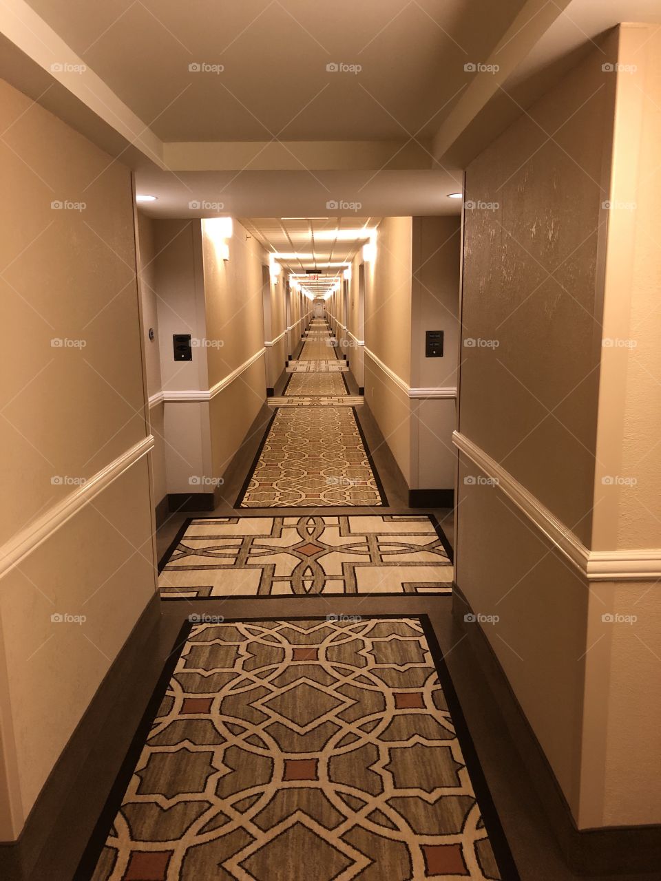Hallway at Hollywood Casino Hotel
