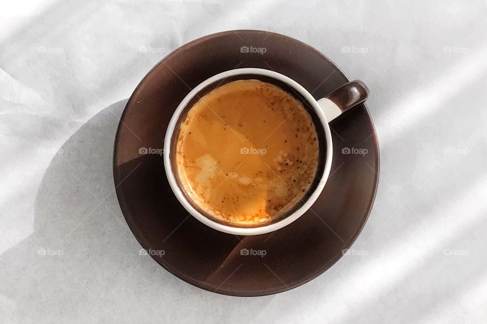 cup of morning coffee