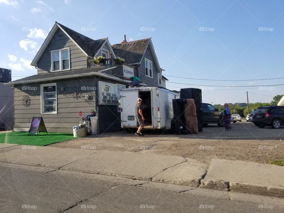 Home, Building, House, Street, Architecture