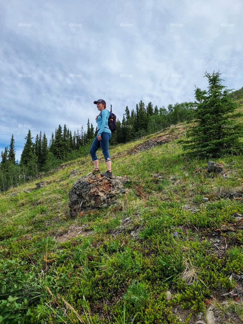 Loving exploring new ridges and new challenges