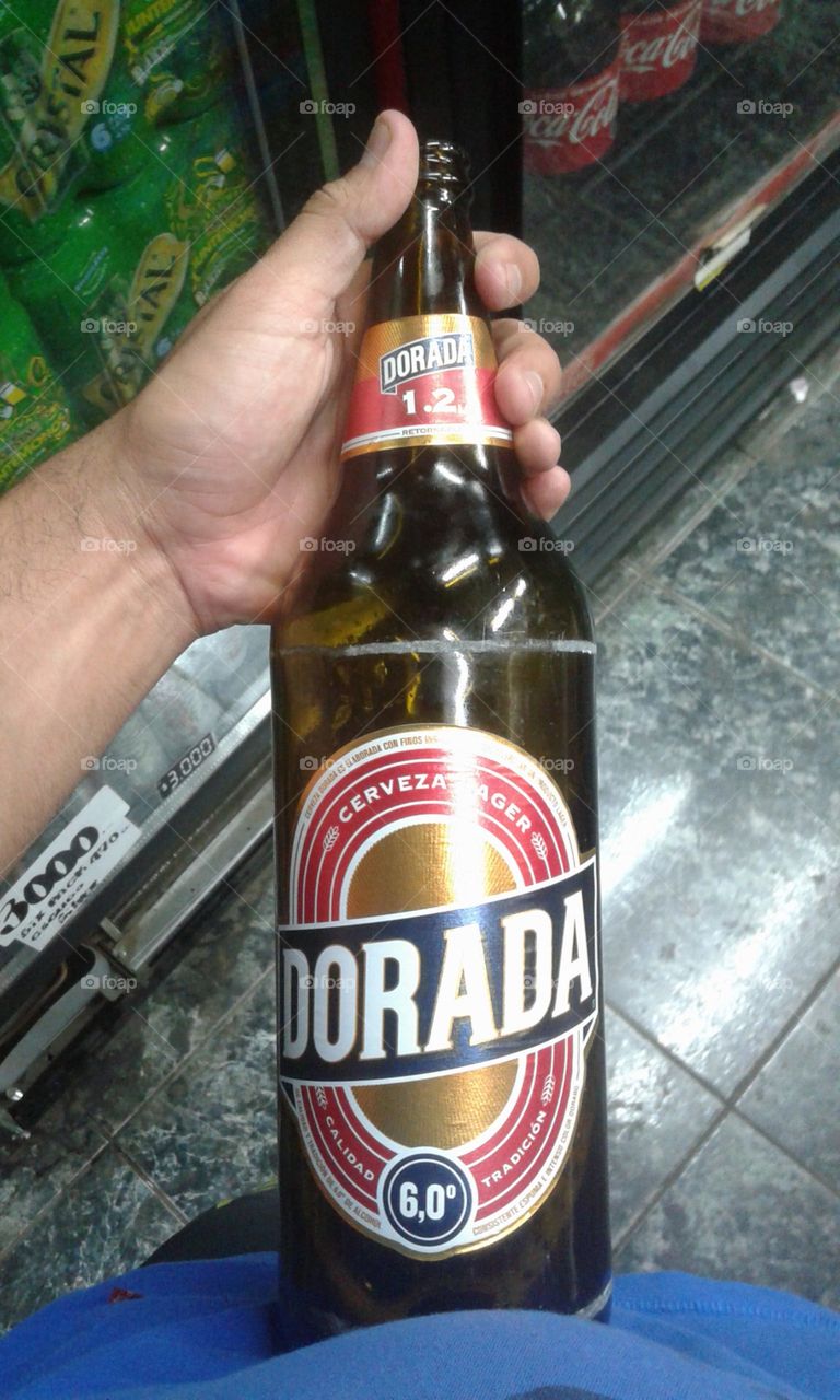 Cerveza dorada